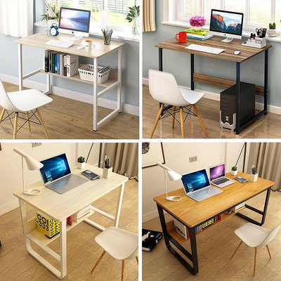 簡易桌子出租房小型臥室簡約台式電腦桌家用長方形學生~特價