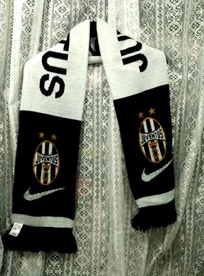 購於日本Juventus尤文圖斯運動NIKE針織保暖圍巾