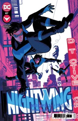 中譯圖書→現貨 美漫期刊 DC夜翼 Nightwing #87 普通封面
