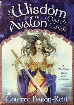 現貨熱銷-卡牌遊戲進口正版Wisdom of Avalon Oracle阿瓦隆的智慧神諭卡（訂）YP1153