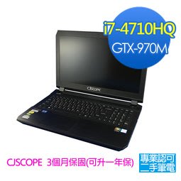 CJSCOPE HX-550 4720HQ/970M-3G 這台電腦的好 用過才知道