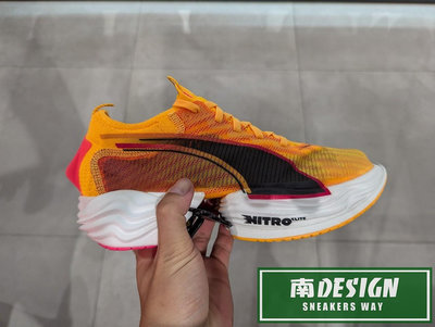 南🔥2024 7月 PUMA FAST-R NITRO™ Elite 2 Fire 跑步運動 男款 黃紅31021701