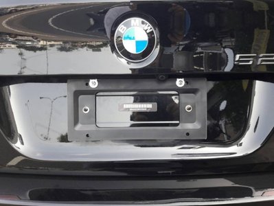 台中bbcar BMW 寶馬 車牌框 車牌架 專用後牌框 牌框 後牌照板 含大牌螺絲2個BMW 車款專用副廠件