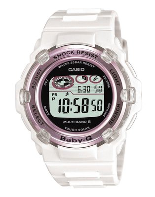 日本正版 CASIO 卡西歐 Baby-G BGR-3003-7BJF 女錶 電波錶 太陽能充電 日本代購