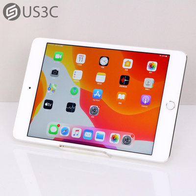 【US3C-高雄店】台灣公司貨 Apple iPad mini 4 第四代 7.9吋 128G WiFi版 銀色 Touch ID UCare延長保固3個月