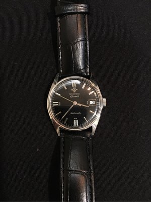 稀有瑞士Tiffany 自動上鏈手錶  wittnauer製造 稀少瑞士製造的聯名錶款 錶徑35mm 男女適用