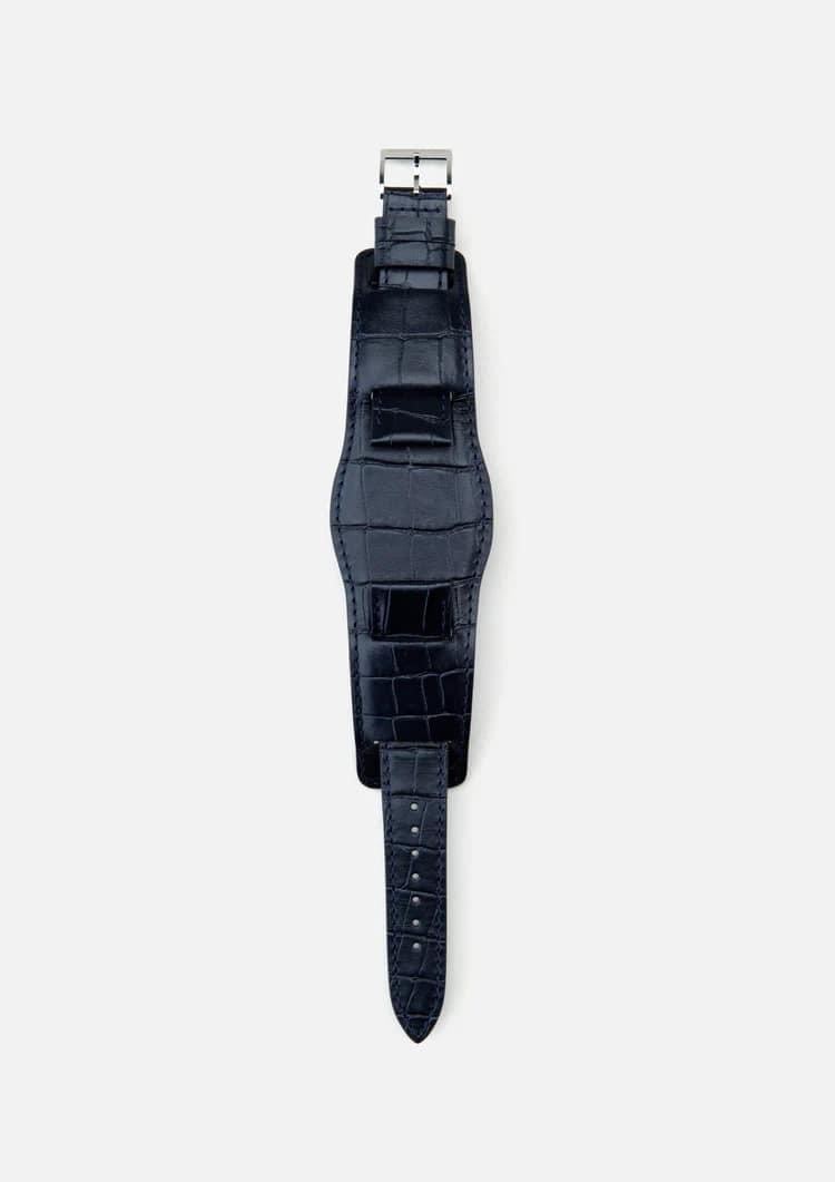 ♤ASENSERI♤ NEIGHBORHOOD LEATHER EMB WATCH BAND 保羅紐曼風格牛革 