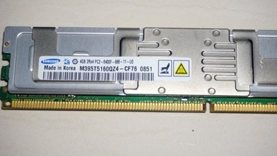Samsung DDR2-800 4g ECC Registered DIMM 伺服器專用記億體