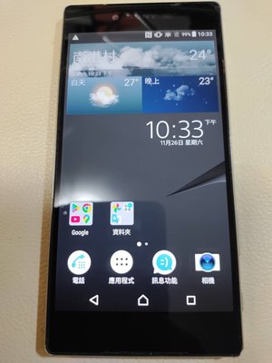 質感美型4K螢幕 SONY Xperia Z5 Premium E6853 銀5.5吋 安卓7.0手機 顯示觸碰按鍵正常