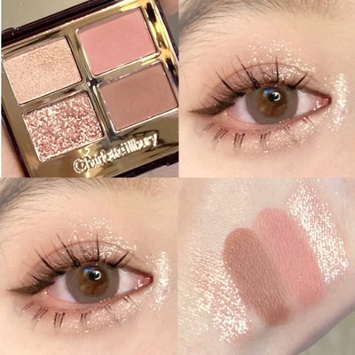 新店促銷彩妝英國Charlotte Tilbury CT四色眼影盤pillow talk/Exaggereyes