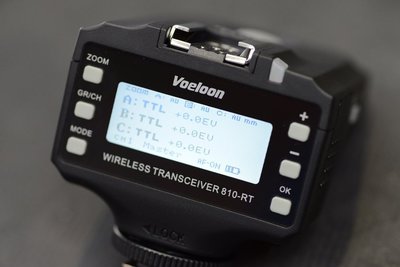 【金茂攝影】數位相機 相機電池 單顆 Voeloon 810-RT無線引閃器 觸發器