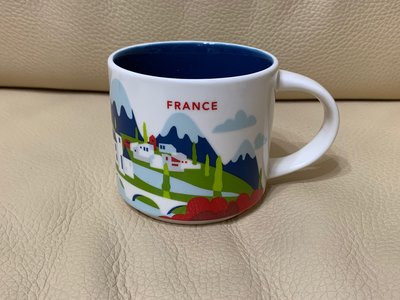 星巴克 STARBUCKS 法國 France 國家杯 國家馬克杯 馬克杯 咖啡杯 收藏 YAH