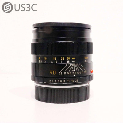 【US3C-青海店】徠卡 Leica Elmarit-R 90mm F2.8 3-Cam E55 金屬材質 定焦鏡 大光圈  二手鏡頭