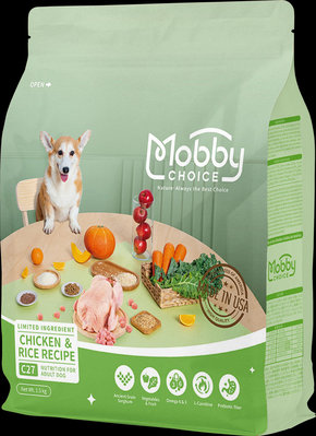 莫比 Mobby 成犬 C27 雞肉米配方 1.5kg/3kg/7.5kg 全齡犬 犬飼料