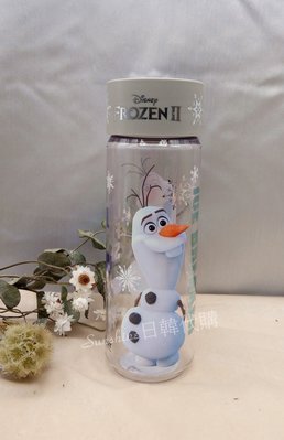 現貨 韓國製 LILFANT 迪士尼 冰雪奇緣2 FROZEN 雪寶 水壺 冷水壺 水瓶 瓶子 450ml