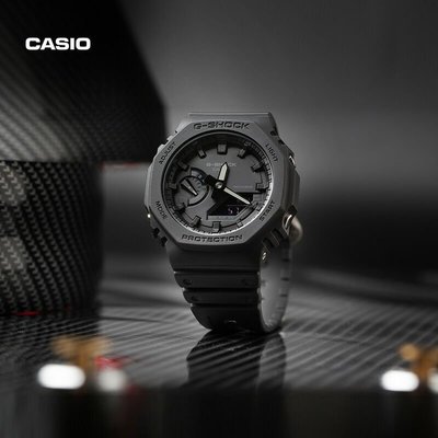 台灣現貨卡西歐 G-Shock GA2100 GA-2100 中性手錶男士運動手錶女士休閒手錶經典風格CASIO手錶