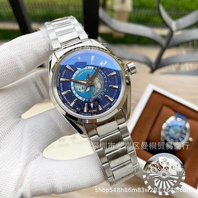 海馬系列腕錶藍寶石商務男士腕錶日本自動機械手錶防水 GXWI