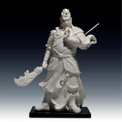 【睿智精品】陶瓷關公神像 關聖帝君 義薄雲天 正氣凜然 法像莊嚴（GA-2014）