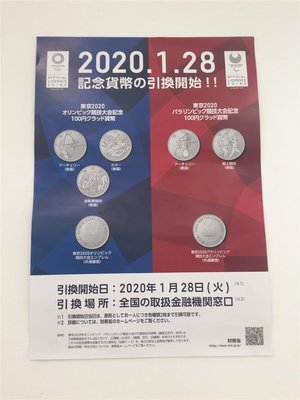 "現貨" 第三波 2020東京奧帕運紀念幣五枚 保殼精裝 奧運史上第一次順延 值得珍藏