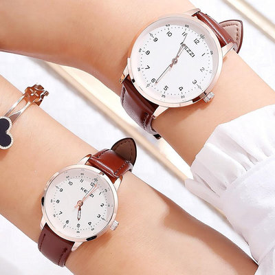 熱銷 kezzi男士時尚腕錶男款韓國學生手錶腕錶女夜光情侶薄款腕石英錶8 WG047