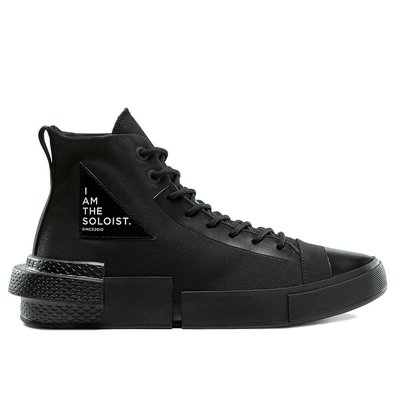 【A-KAY0】CONVERSE X SOLOIST DISRUPT CX HI BLACK 黑【168213C】