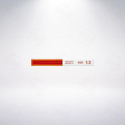 日本 國譽 KOKUYO enpitsu 1.3mm 紅色自動鉛筆替換筆芯