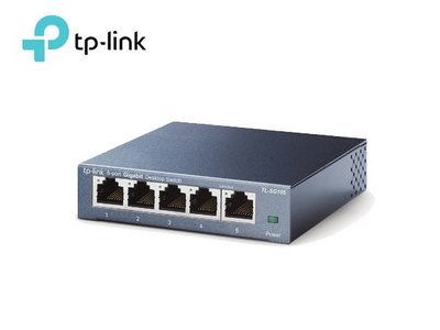 「阿秒市集」TP-LINK TL-SG105 (UN) 5埠 專業級 Gigabit 網路交換器