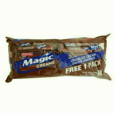 菲律賓 JACK 'N JILL Magic Creams Chocolate 巧克力 夾心餅乾/1包/330g