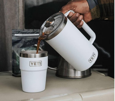 【美國代購】YETI冰壩杯官網正貨 34/64oz 法式咖啡煮茶濾壓壺 保溫保冰 Rambler French Press