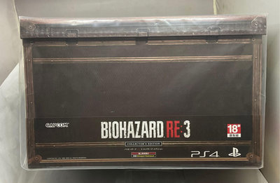 正版 未拆封 CAPCAM PS4 Biohazard RE : 3 惡靈古堡 3 重製版 最終逃脫 中文典藏版 含特典