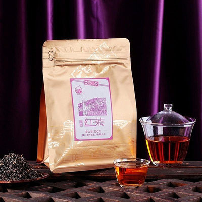 中茶海堤功夫口糧紅茶200g茶葉 普洱 烏龍 品牌茶葉 可開發票