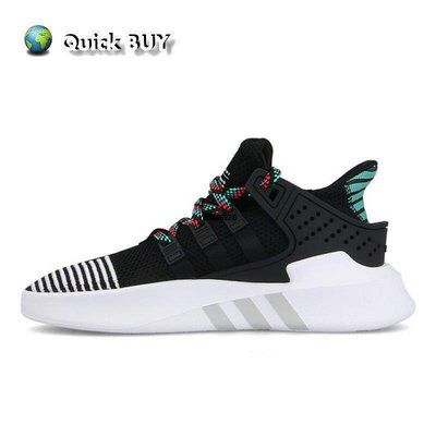 【正品】Adidas EQT BASK ADV CQ2993 黑綠 條紋 彩虹 編織 男 20