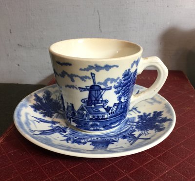  白明月藝術／古物雜貨店 荷蘭古董咖啡杯