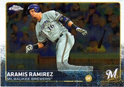 ^.^飛行屋(全新品)美國職棒MLB 密爾瓦基釀酒人隊 Aramis Ramírez 球員卡(棒球卡)#157