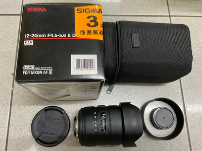 [保固一年] [高雄明豐]  Sigma 12-24mm F4.5-5.6 II DG  For Nikon 便宜賣 [D1616]