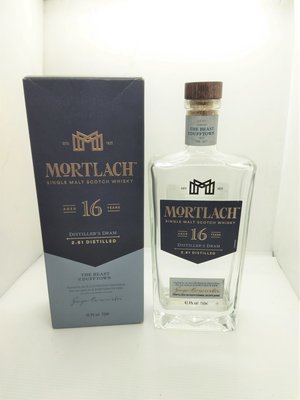 二手Mortlach 16/慕赫16年 空酒瓶
