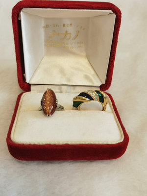 西洋古董 dorlan中古戒指。DORLAN頂級珠寶品牌，打9197