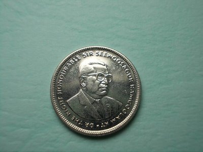 非洲 模里西斯 1993年 20C 硬幣-直徑19mm@292