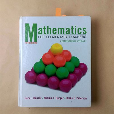Mathematics for Elementary Teachers｜Musser｜教學方法｜國小數學｜數學