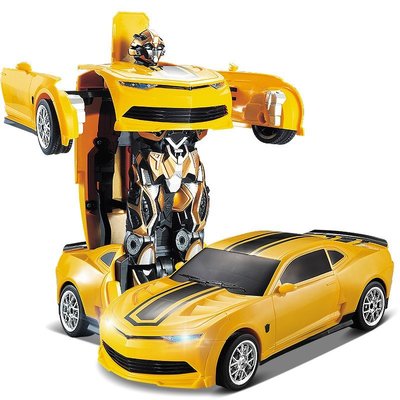 熱賣 手勢感應變形遙控汽車機器人5玩具金剛6大黃蜂8男孩4歲兒童禮物10遙控車遙控玩具