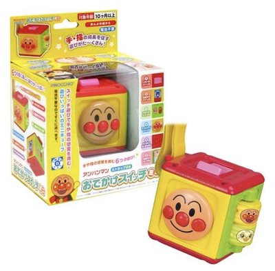 ［現貨］麵包超人（新版）多面盒 五面盒 推車玩具（可掛式） 10個月 寶寶玩具 推車玩具 正方形六面盒