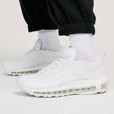 【YOYO】NIKE AIR MAX 97 WHITE 白子彈 全白 反光 氣墊 運動慢跑鞋DH8016100女鞋公司級