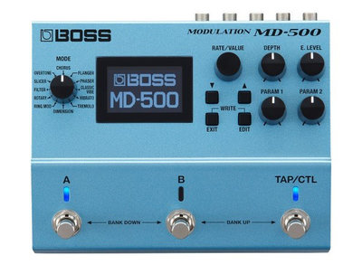 Boss MD-500 錄音室等級 調變效果器【MD500】