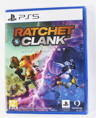 PS5 拉捷特與克拉克：時空裂縫 Ratchet & Clank (中文版)**(全新未拆商品)【台中大眾電玩】