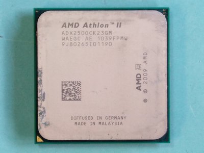 AMD雙核心CPU Athlon II X2 250 (AM2+ / AM3腳位) ADX250OCK23GM