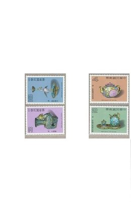(故宮古物-73年)特314 古代琺瑯器郵票(73年版) VF