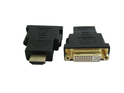 SAFEHOME HDMI公 轉 DVI 24+5母 鍍金 轉接頭 CA4601