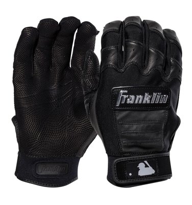 棒球世界 全新Franklin 富蘭克林 CFX PRO 羊皮 打擊手套黑色特價一雙