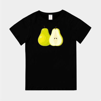 T365 MIT 親子裝 T恤 童裝 情侶裝 T-shirt 短T 水果 FRUIT 西洋梨 pear