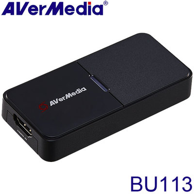 【MR3C】限量 含稅 AverMedia 圓剛 BU113 Live Streamer CAP 4K 相機影像擷取器
